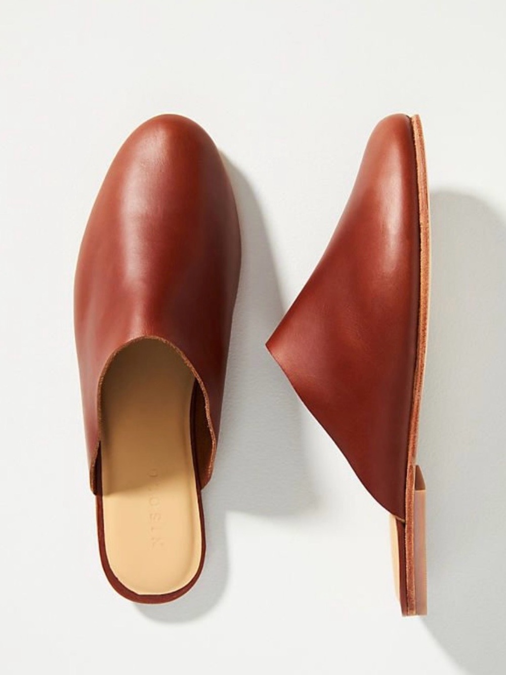 Nisolo | Lima leather mule in cognac